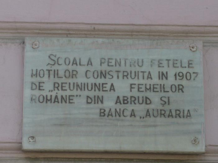 130 de ani de la ”Reuniunea Femeilor Române din Abrud”